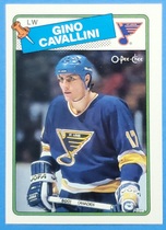 1988 O-Pee-Chee OPC Base Set #149 Gino Cavallini
