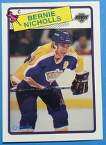 1988 O-Pee-Chee OPC Base Set #169 Bernie Nicholls