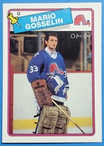 1988 O-Pee-Chee OPC Base Set #173 Mario Gosselin
