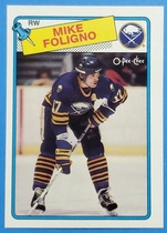 1988 O-Pee-Chee OPC Base Set #184 Mike Foligno