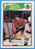 1988 O-Pee-Chee OPC Base Set #185 Wayne Presley