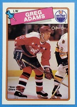 1988 O-Pee-Chee OPC Base Set #199 Greg Adams