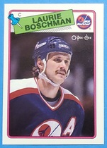 1988 O-Pee-Chee OPC Base Set #200 Laurie Boschman