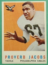 1959 Topps Base Set #108 Proverb Jacobs