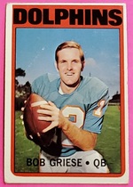 1972 Topps Base Set #80 Bob Griese