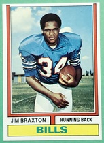 1974 Topps Base Set #487 Jim Braxton
