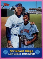 2000 Topps Combos #TC7 Randy Johnson|Pedro Martinez