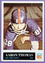 1965 Philadelphia Base Set #122 Aaron Thomas