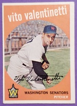 1959 Topps Base Set #44 Vito Valentinetti
