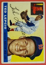 1955 Topps Base Set #128 Ted Lepcio