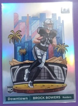 2024 Donruss Downtown Oversize #17 Brock Bowers