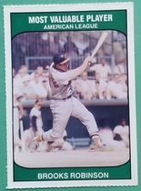 1985 TCMA AL MVP #NNO Brooks Robinson