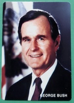 1992 Mother's Cookies U.S. Presidents #41 George H. W. Bush