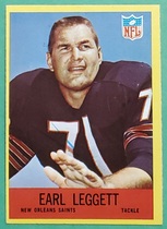 1967 Philadelphia Base Set #125 Earl Leggett