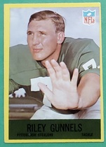 1967 Philadelphia Base Set #150 Riley Gunnels