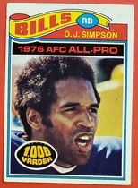 1977 Topps Base Set #100 O.J. Simpson