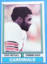 1974 Topps Base Set #444 Terry Metcalf
