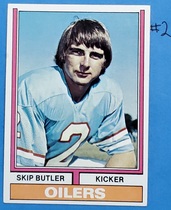 1974 Topps Base Set #458 Skip Butler
