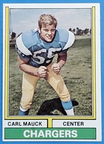 1974 Topps Base Set #477 Carl Mauck