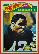 1977 Topps Base Set #166 John Brockington