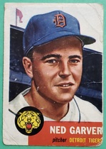 1953 Topps Base Set #112 Ned Garver
