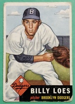 1953 Topps Base Set #174 Billy Loes