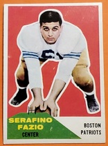 1960 Fleer Base Set #15 Serafino Fazio