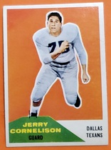 1960 Fleer Base Set #87 Jerry Cornelison