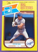 1987 Drakes #25 Steve Sax