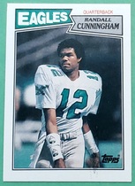 1987 Topps Base Set #296 Randall Cunningham