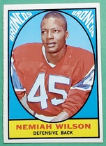 1967 Topps Base Set #30 Nemiah Wilson