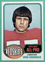1976 Topps Base Set #330 Chris Hanburger
