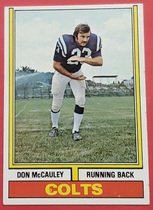1974 Topps Base Set #43 Don McCauley