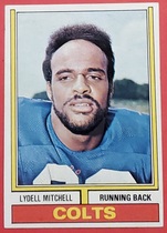 1974 Topps Base Set #69 Lydell Mitchell