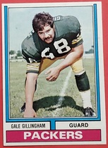1974 Topps Base Set #115 Gale Gillingham