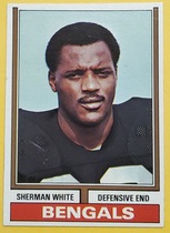 1974 Topps Base Set #184 Sherman White