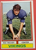 1974 Topps Base Set #214 Mick Tingelhoff