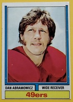 1974 Topps Base Set #320 Dan Abramowicz