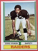 1974 Topps Base Set #384 George Atkinson