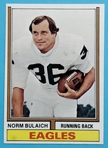 1974 Topps Base Set #405 Norm Bulaich
