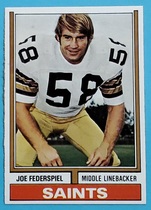 1974 Topps Base Set #417 Joe Federspiel