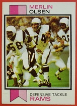 1973 Topps Base Set #479 Merlin Olsen