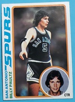 1978 Topps Base Set #91 Billy Paultz