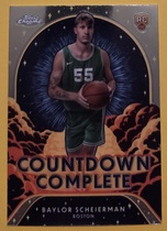 2024 Topps Chrome Countdown Complete #CC-24 Baylor Scheierman