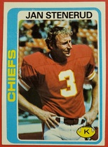 1978 Topps Base Set #238 Jan Stenerud