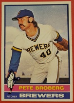 1976 Topps Base Set #39 Pete Broberg