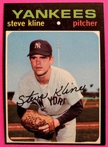 1971 Topps Base Set #51 Steve Kline