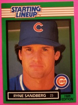 1989 Kenner Starting Lineup Cards #121 Ryne Sandberg