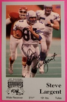 1989 Team Issue Seattle Seahawks Police #NNO Steve Largent