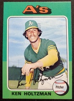 1975 Topps Base Set #145 Ken Holtzman